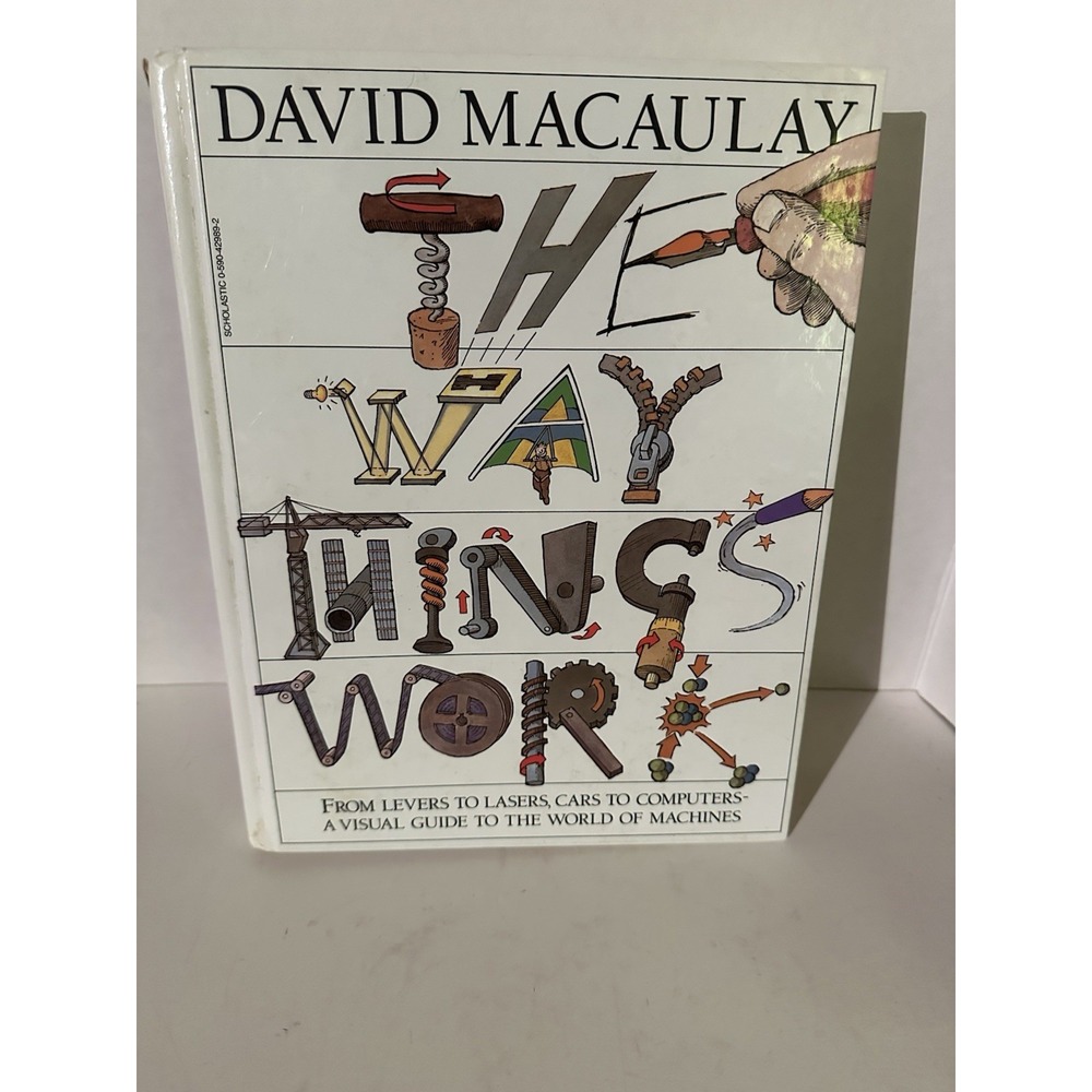 The Way Things Work by David Macaulay (1988, Hardcover) GC
